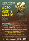 Affiche micro merit's award 2015