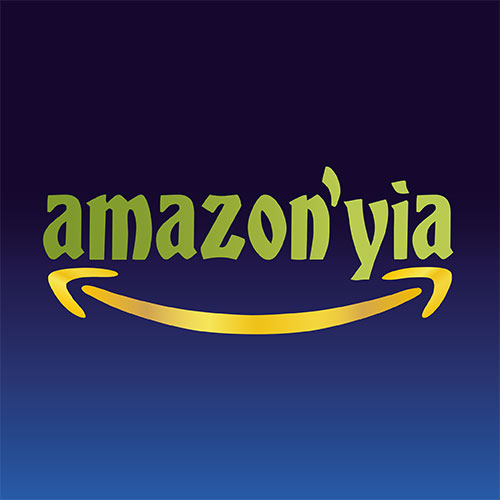 Amazon'yia logo, for Nigerian and African products, design by Babatunde Banjoko