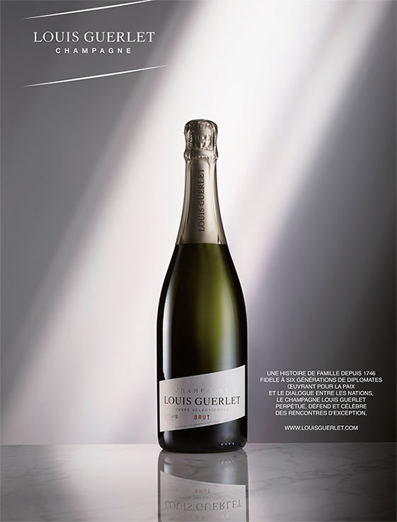 Champagne Louis Guerlet, arrière couve, spéciale édition Nov 2015