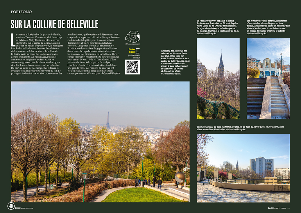 Pages 40-41 : Sur la Colline de Belleville, Déc 2020