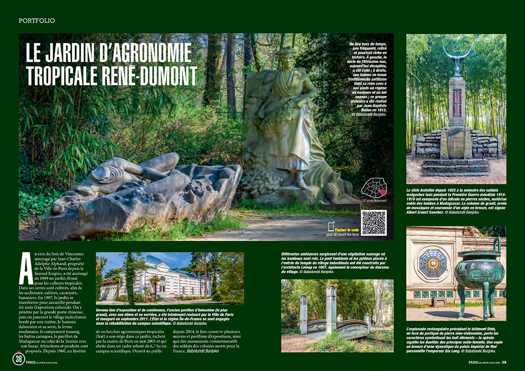 Pages 38-39 : Le Jardin d&Apos;Agronomie Tropicale René-Dumont, Mars 2020