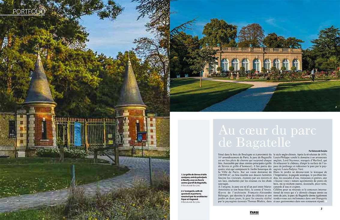 Pages 26-27 : Au coeur du parc de Bagatelle déc 2014