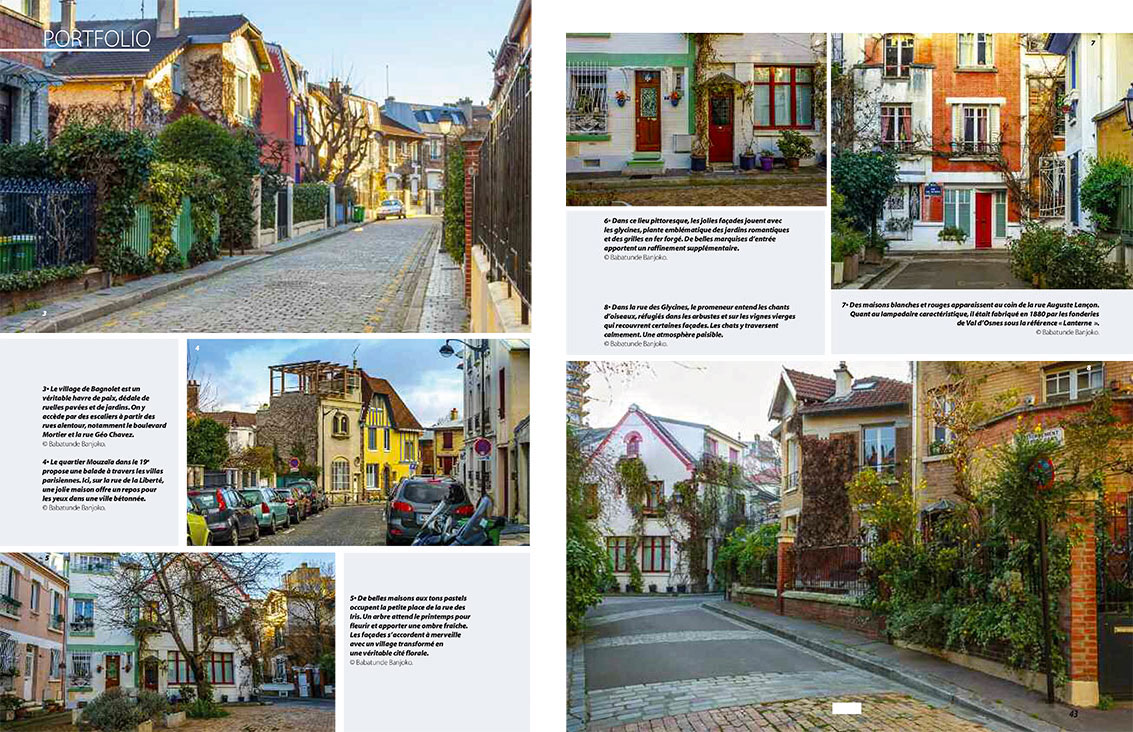 Pages 42-43 : Le Charme des villages de Paris, août 2016
