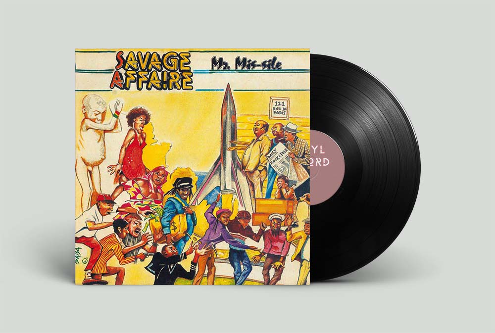 Savage Affaire - Mr Missile, Fred McPabro - Reggae - Cover design Babatunde Banjoko