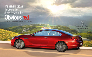 The Obvious Red - Mercedes Benz